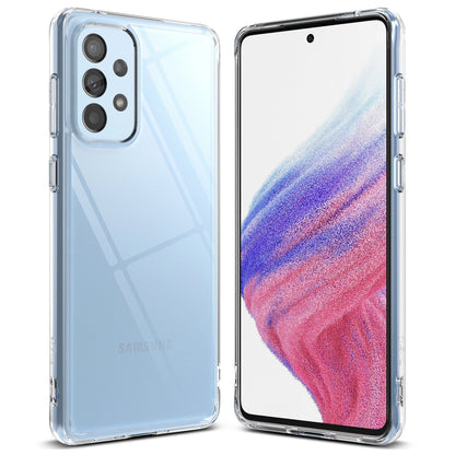 Ringke Fusion tpu case with frame for Samsung galaxy a73 transparent_0