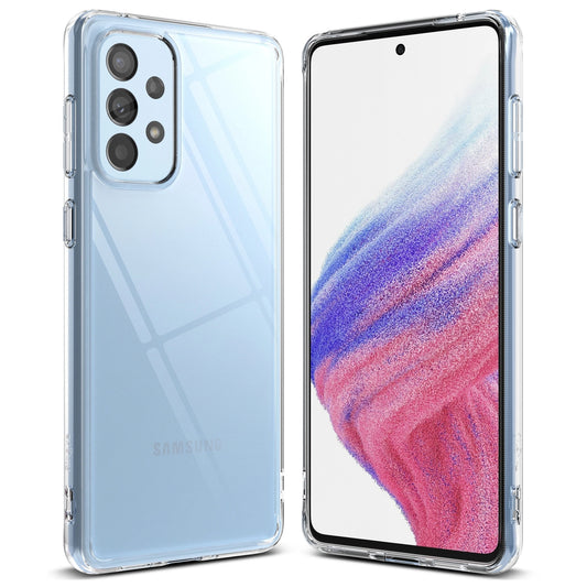Ringke Fusion tpu case with frame for Samsung galaxy a73 transparent_0