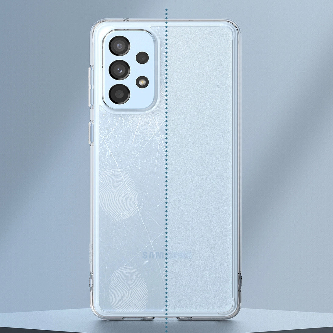 Ringke Fusion Matte tpu case with a translucent Samsung Galaxy A73 gel frame_2
