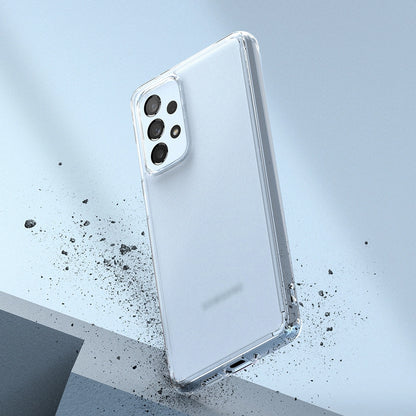 Ringke Fusion Matte tpu case with a translucent Samsung Galaxy A73 gel frame_4