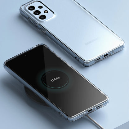 Ringke Fusion Matte tpu case with a translucent Samsung Galaxy A73 gel frame_6