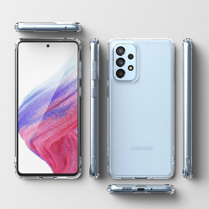 Ringke Fusion Matte tpu case with a translucent Samsung Galaxy A73 gel frame_7