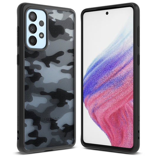 Ringke Fusion Matte tpu case with frame for Samsung Galaxy A73 black_0