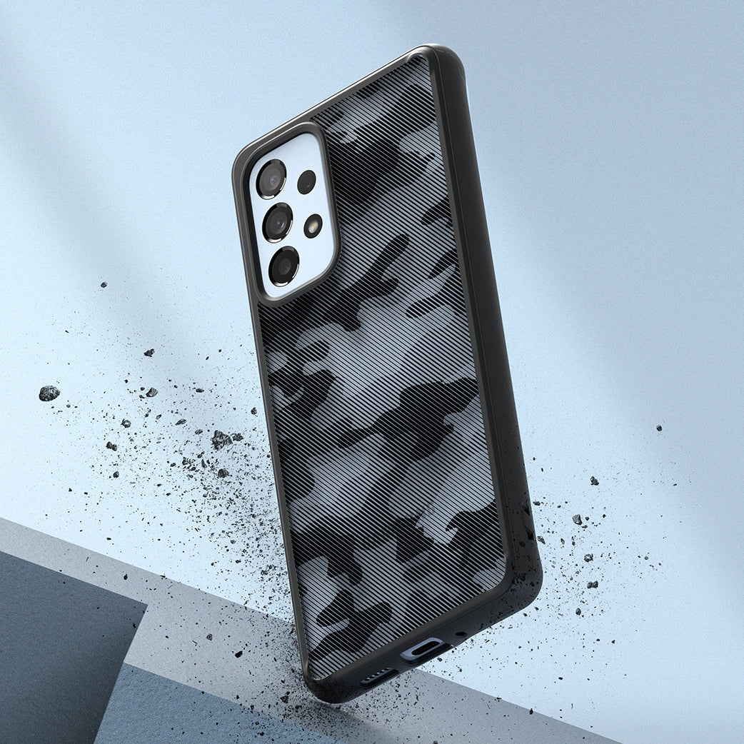 Ringke Fusion Matte tpu case with frame for Samsung Galaxy A73 black_4