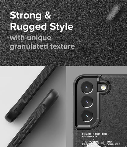 Ringke Onyx Design Durable Cover Case for Samsung Galaxy S22 + (S22 Plus) black (X) ()_6