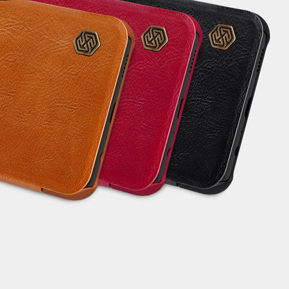Nillkin Qin leather holster case for Samsung Galaxy A13 5G brown_10