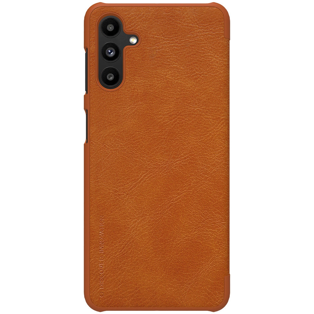 Nillkin Qin leather holster case for Samsung Galaxy A13 5G brown_2