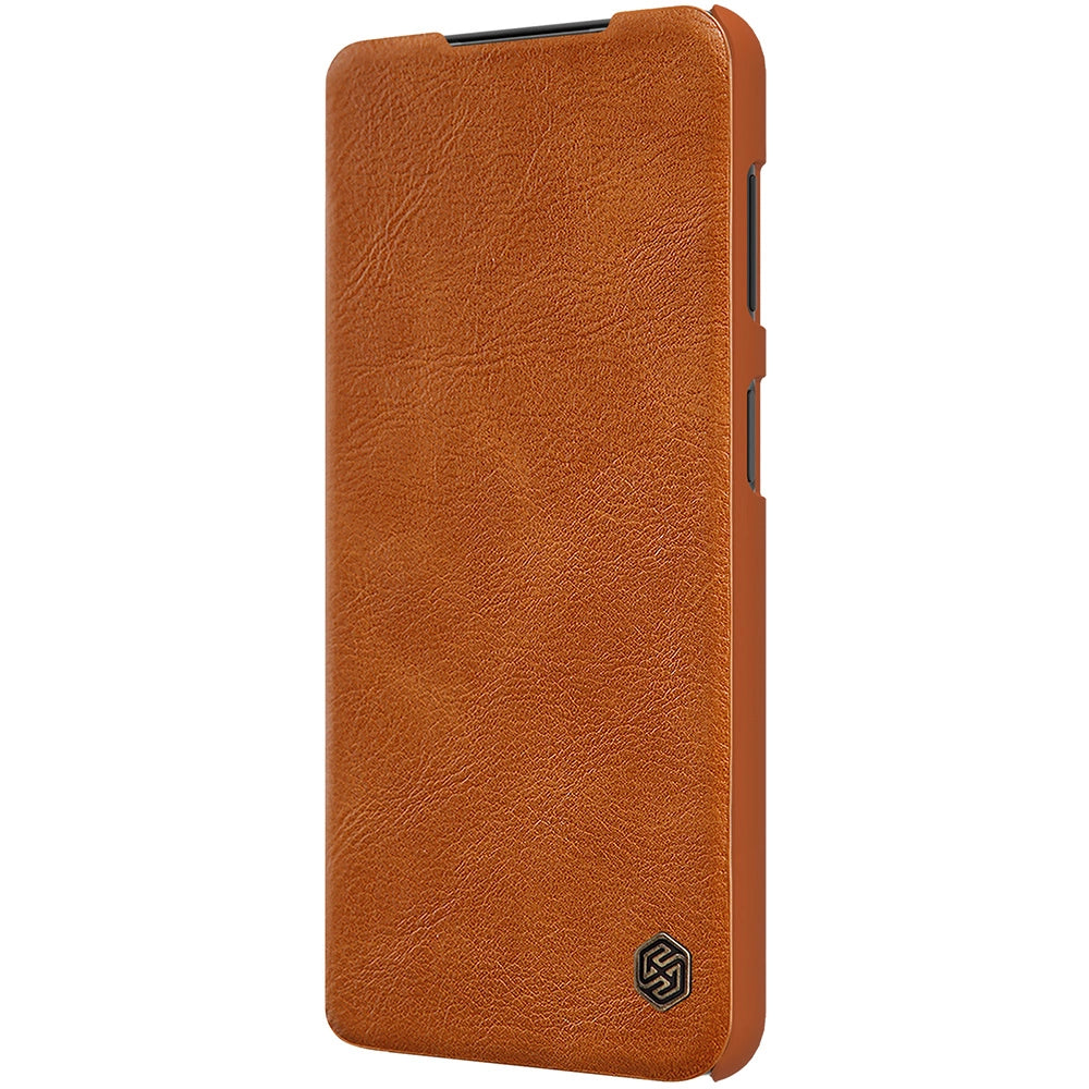 Nillkin Qin leather holster case for Samsung Galaxy A13 5G brown_5