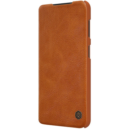 Nillkin Qin leather holster case for Samsung Galaxy A13 5G brown_5