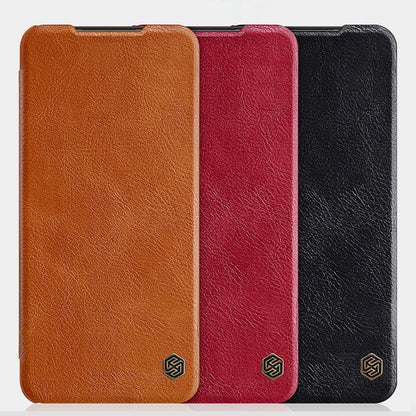 Nillkin Qin leather holster case for Samsung Galaxy A13 5G brown_9