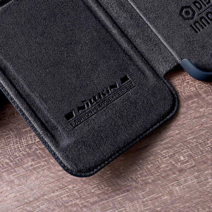 Nillkin Qin leather holster case for Samsung Galaxy A73 black_11