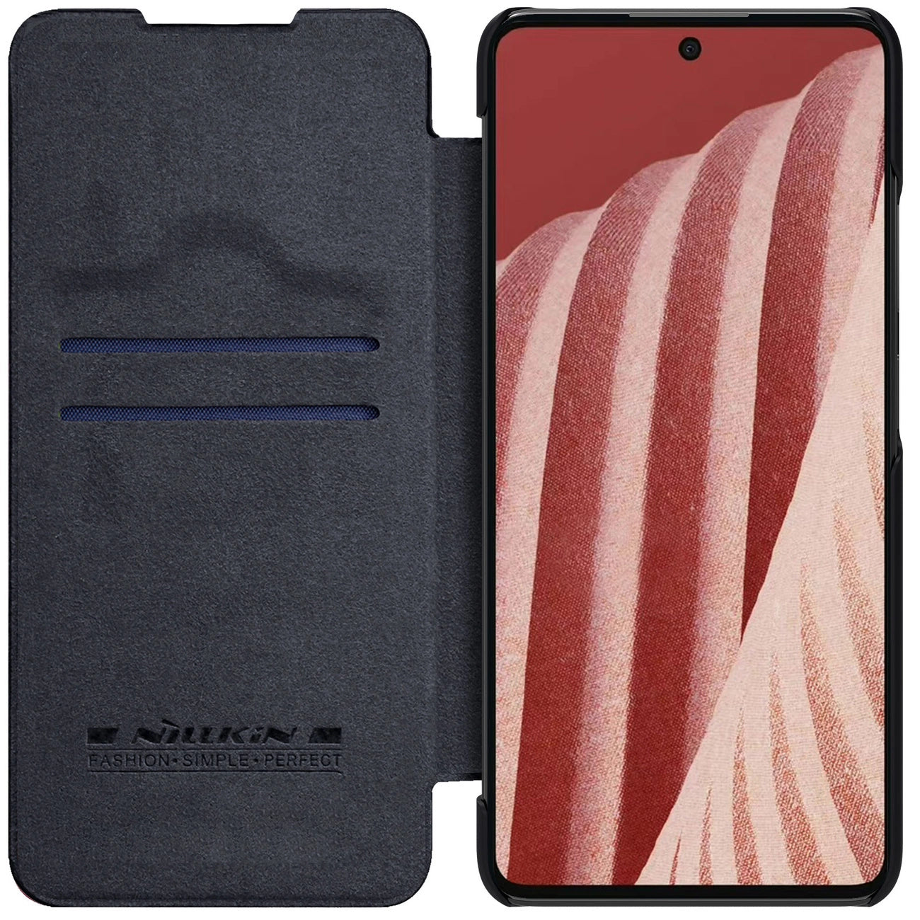 Nillkin Qin leather holster case for Samsung Galaxy A73 black_3