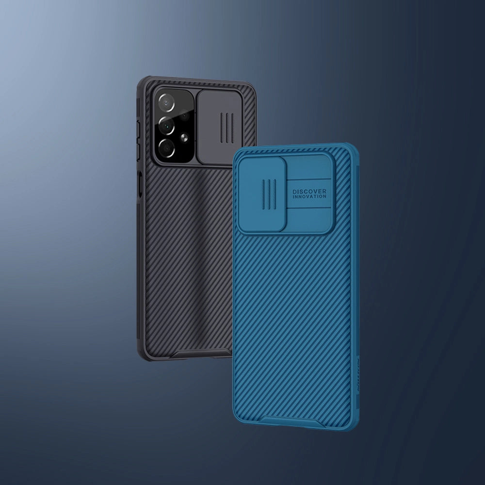 Nillkin CamShield Pro Case Armored Case Cover Camera Protector for Samsung Galaxy A73 Blue_9