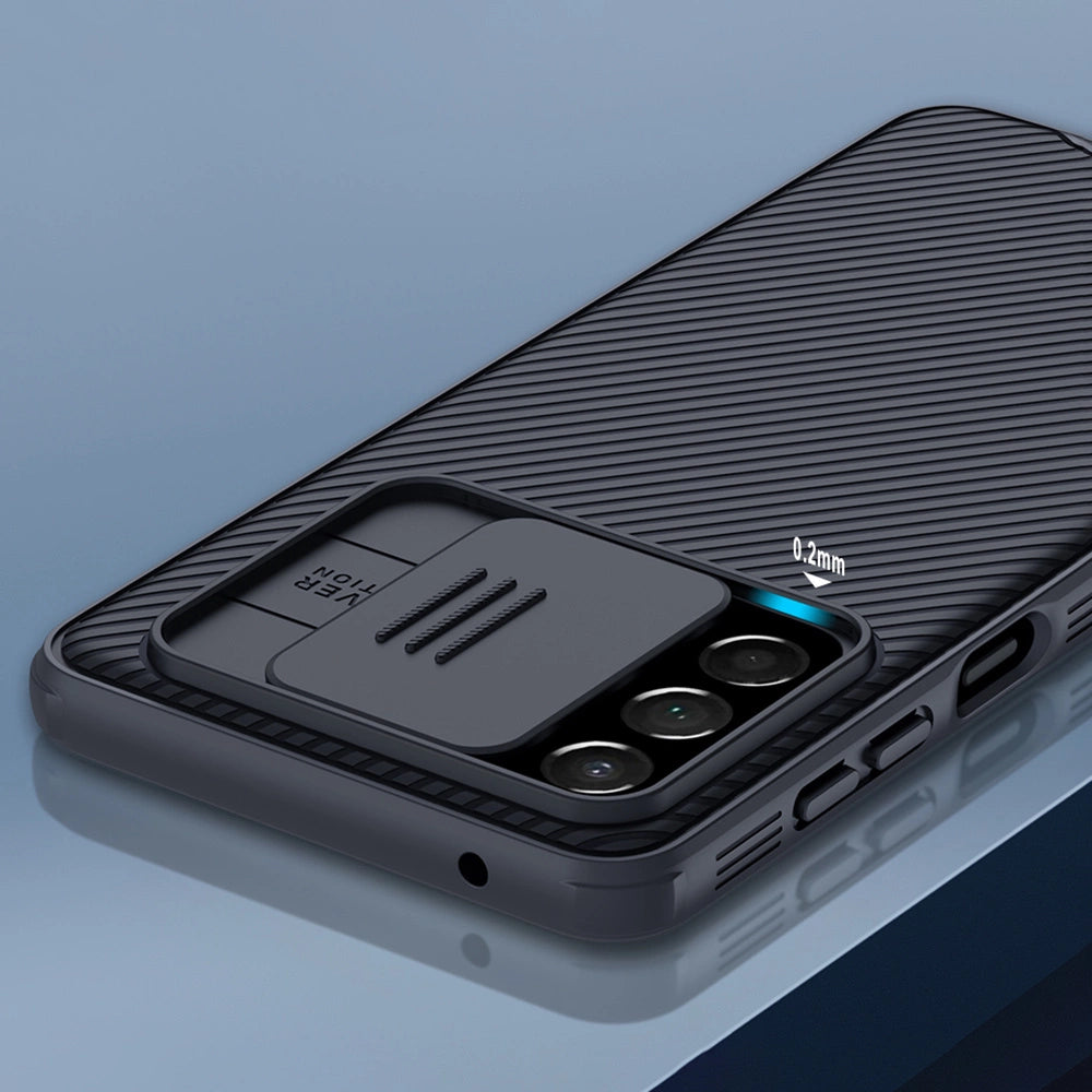 Nillkin CamShield Pro Case Armored Case Cover Camera Protector for Samsung Galaxy A73 Blue_10