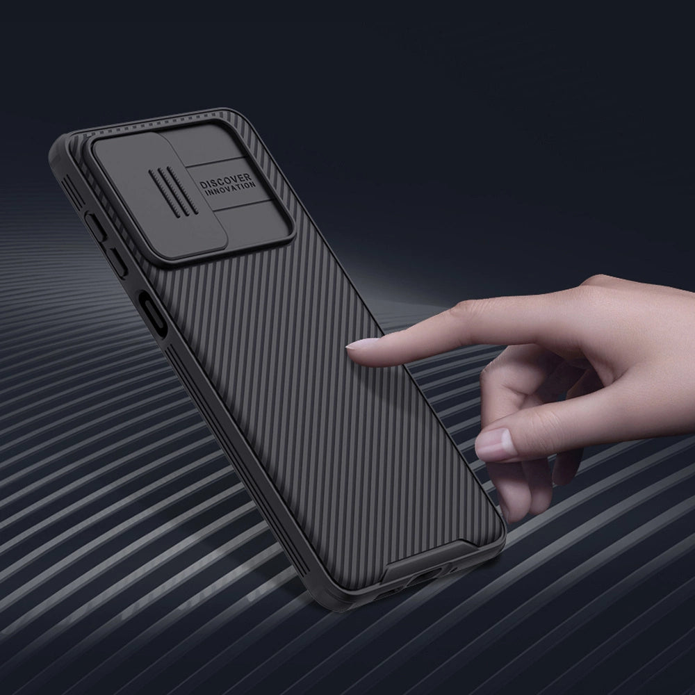 Nillkin CamShield Pro Case Armored Case Cover Camera Protector for Samsung Galaxy A73 Blue_12
