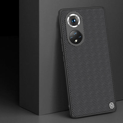 Nillkin Textured Case durable reinforced case with gel frame and nylon back for Honor 50 Pro black_7