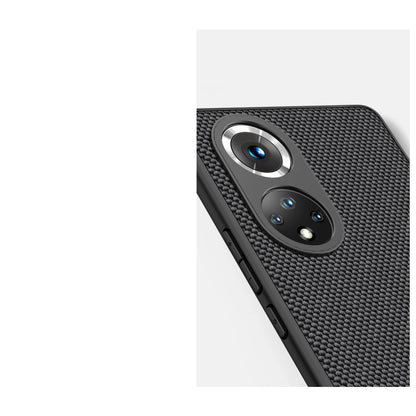 Nillkin Textured Case durable reinforced case with gel frame and nylon back for Honor 50 Pro black_11