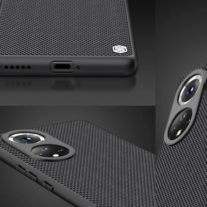 Nillkin Textured Case durable reinforced case with gel frame and nylon back for Honor 50 Pro black_12