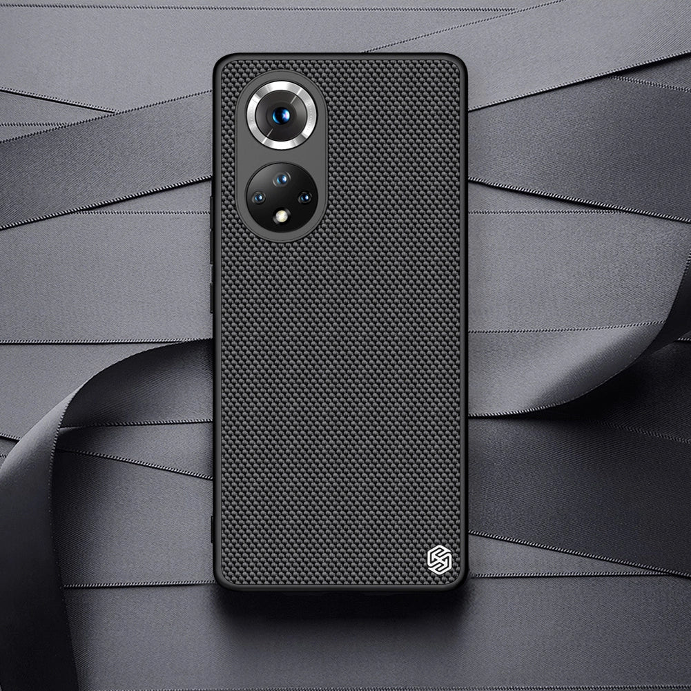 Nillkin Textured Case durable reinforced case with gel frame and nylon back for Honor 50 Pro black_13