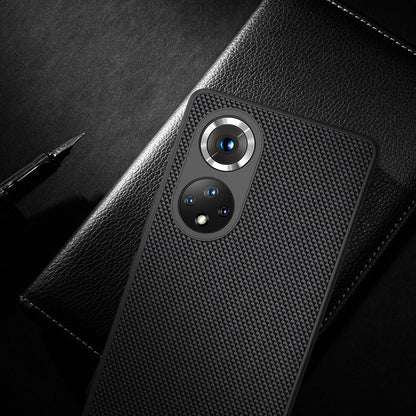 Nillkin Textured Case durable reinforced case with gel frame and nylon back for Honor 50 Pro black_14