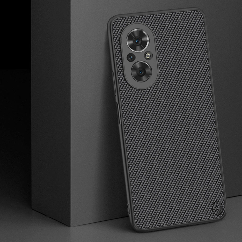 Nillkin Textured Case durable reinforced case with gel frame and nylon back for Honor 50 SE black_10