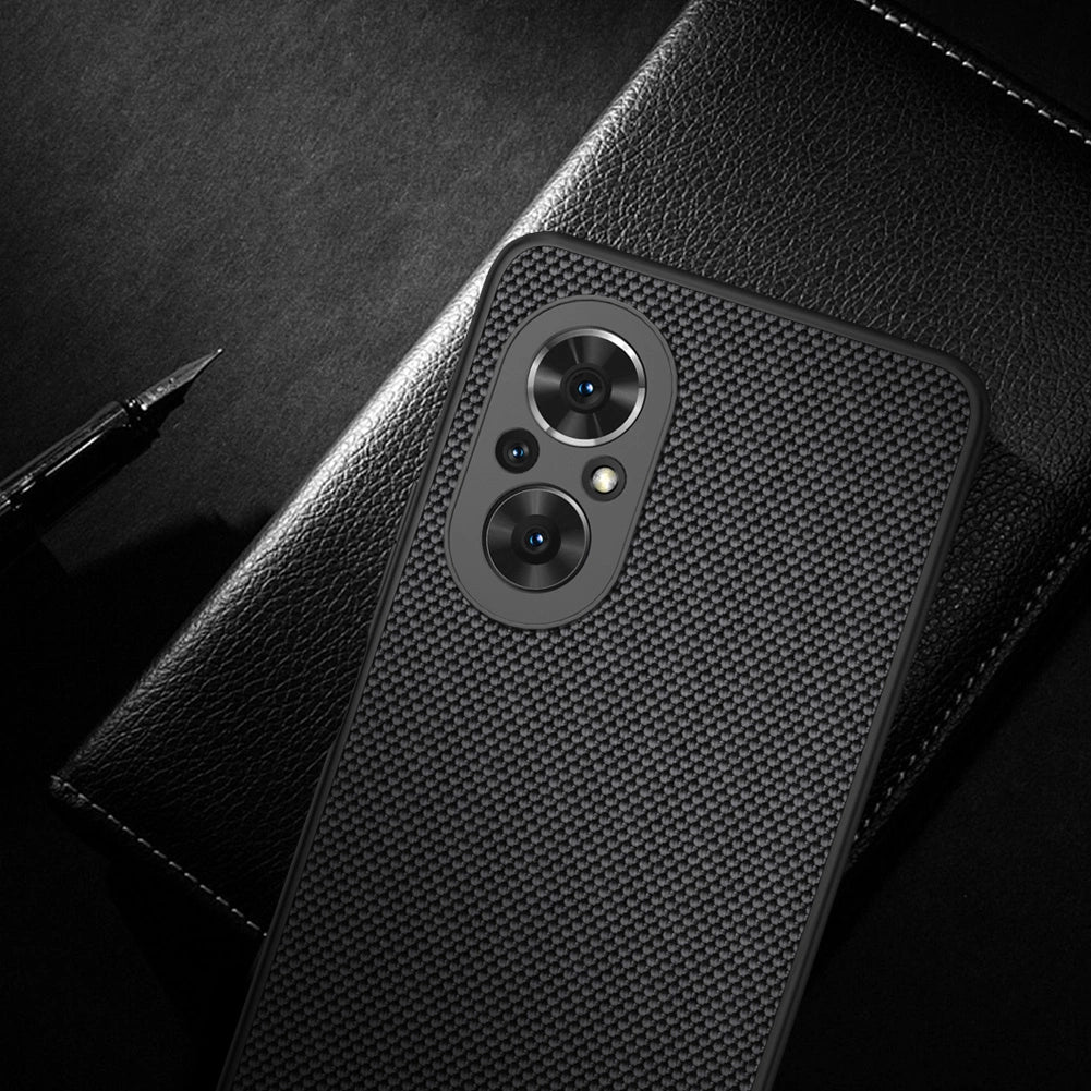 Nillkin Textured Case durable reinforced case with gel frame and nylon back for Honor 50 SE black_11