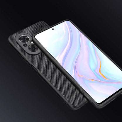 Nillkin Textured Case durable reinforced case with gel frame and nylon back for Honor 50 SE black_12