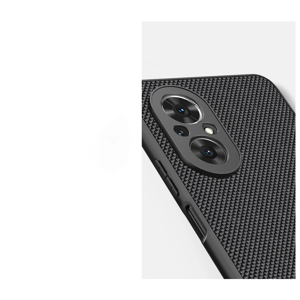Nillkin Textured Case durable reinforced case with gel frame and nylon back for Honor 50 SE black_6