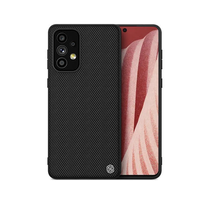 Nillkin Textured Case durable reinforced case with gel frame and nylon back for Samsung Galaxy A73 black_2