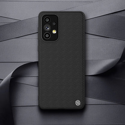 Nillkin Textured Case durable reinforced case with gel frame and nylon back for Samsung Galaxy A73 black_10