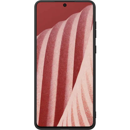 Nillkin Textured Case durable reinforced case with gel frame and nylon back for Samsung Galaxy A73 black_5