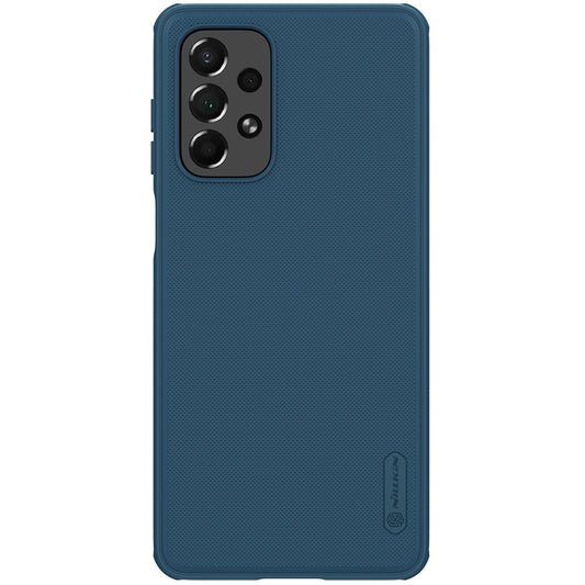 Nillkin Super Frosted Shield Pro durable case cover for Samsung Galaxy A73 blue_0
