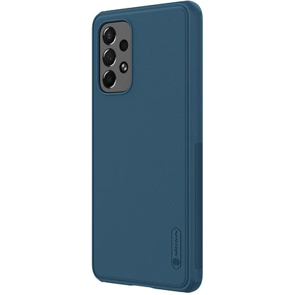 Nillkin Super Frosted Shield Pro durable case cover for Samsung Galaxy A73 blue_1