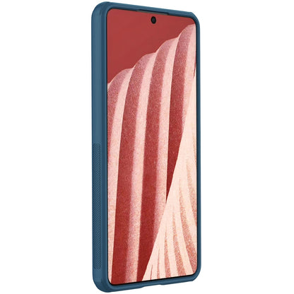 Nillkin Super Frosted Shield Pro durable case cover for Samsung Galaxy A73 blue_5