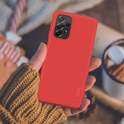 Nillkin Super Frosted Shield Pro durable case cover for Samsung Galaxy A73 red_16