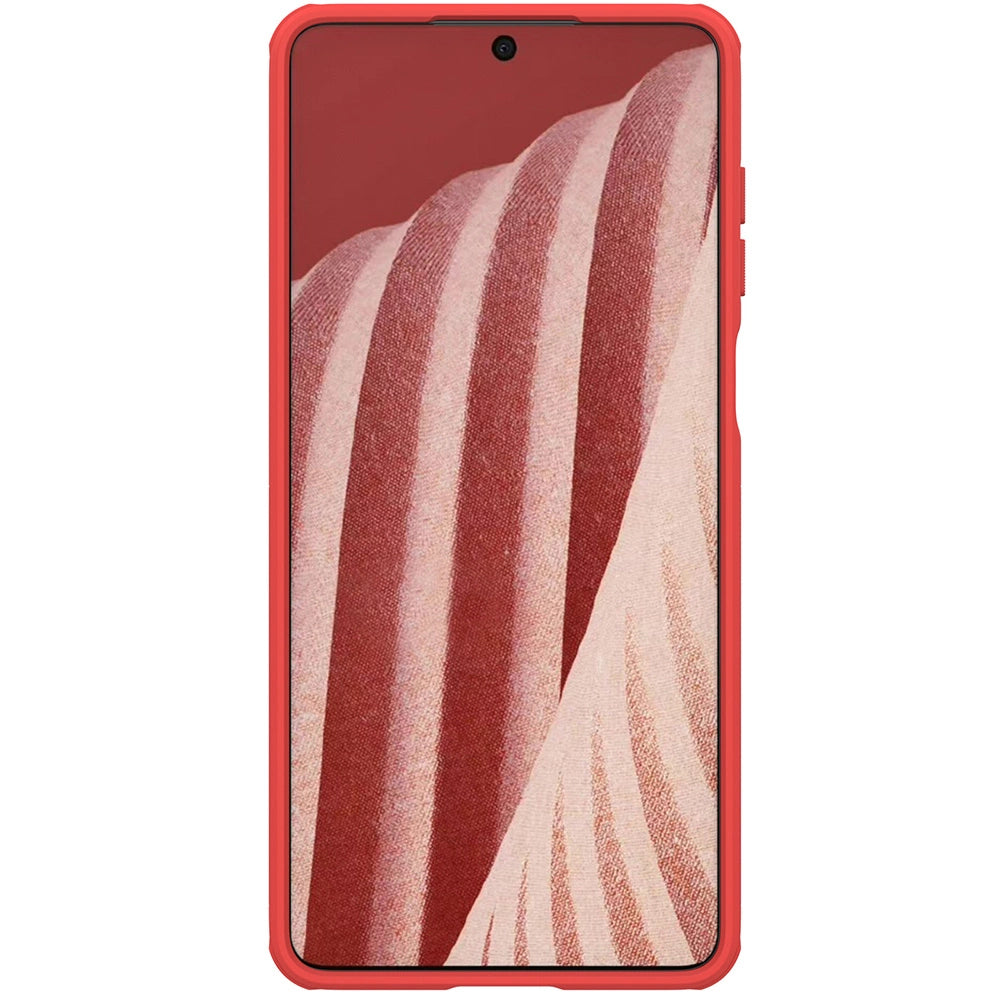 Nillkin Super Frosted Shield Pro durable case cover for Samsung Galaxy A73 red_2
