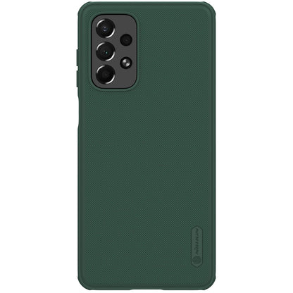 Nillkin Super Frosted Shield Pro durable case cover for Samsung Galaxy A73 green_0
