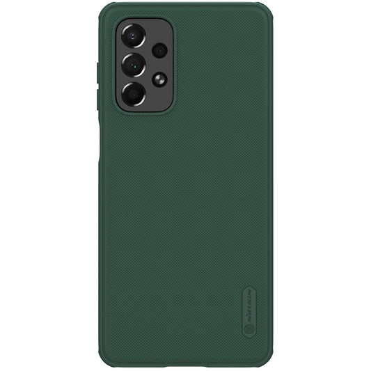 Nillkin Super Frosted Shield Pro durable case cover for Samsung Galaxy A73 green_0