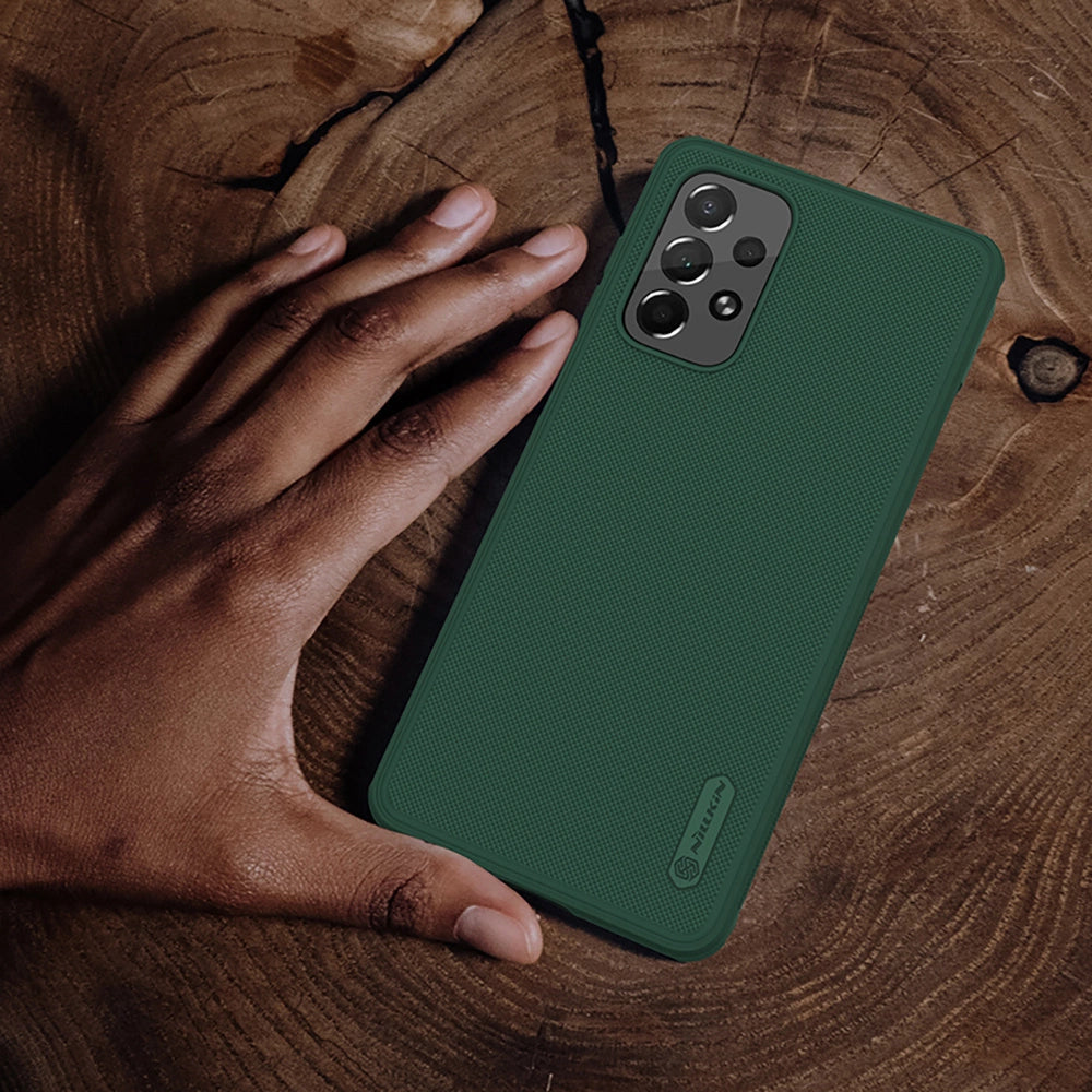 Nillkin Super Frosted Shield Pro durable case cover for Samsung Galaxy A73 green_14