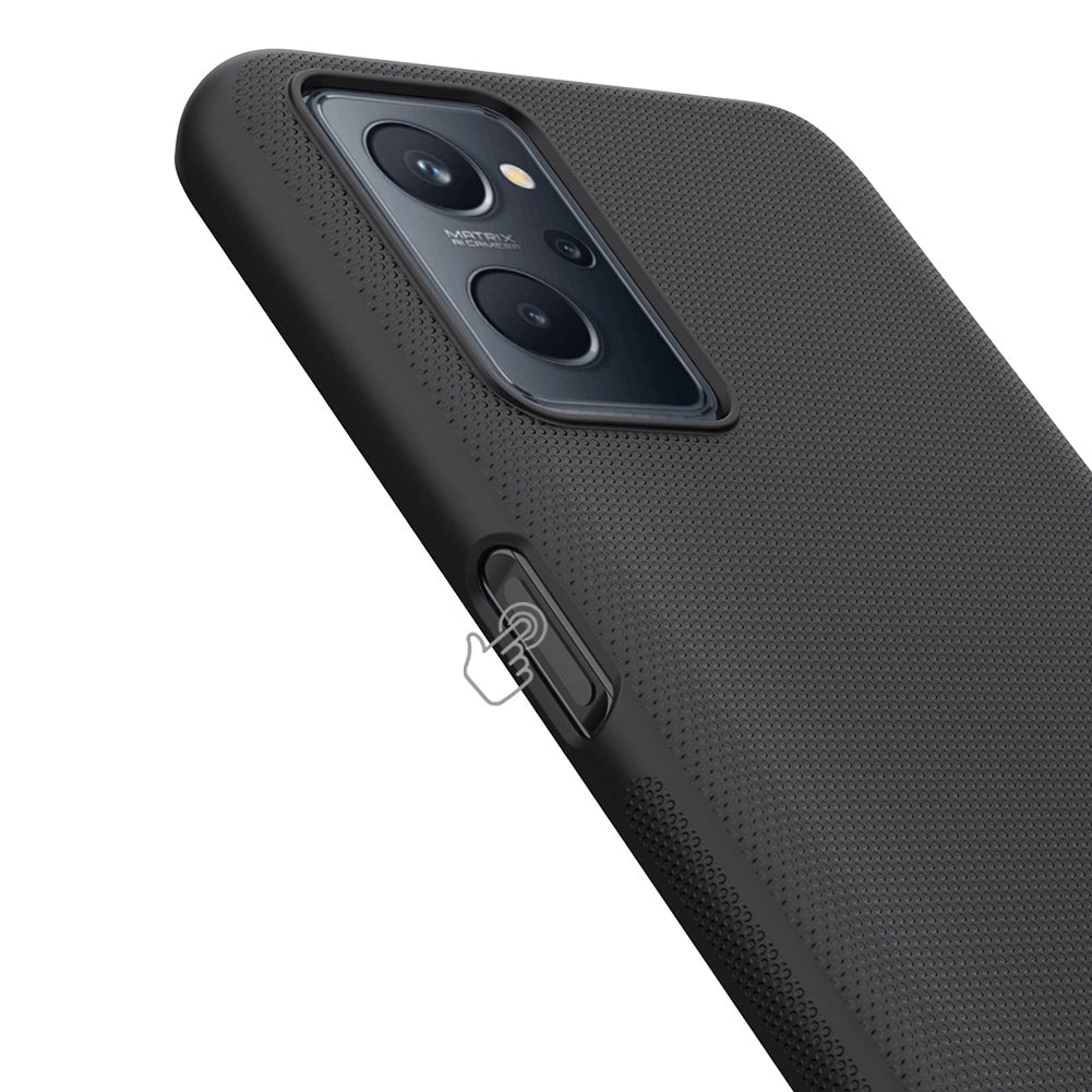 Nillkin Super Frosted Shield reinforced case cover for Realme 9i black_6