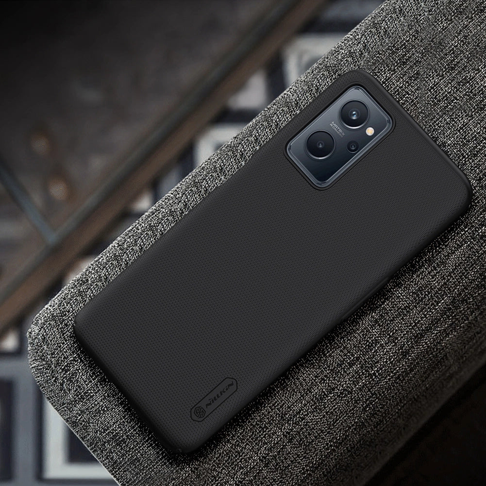 Nillkin Super Frosted Shield reinforced case cover for Realme 9i black_9