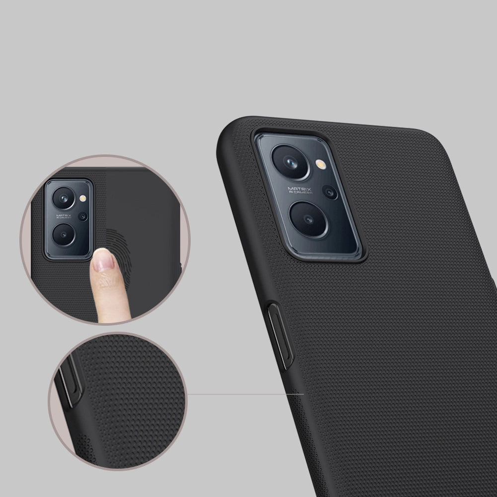Nillkin Super Frosted Shield reinforced case cover for Realme 9i black_10