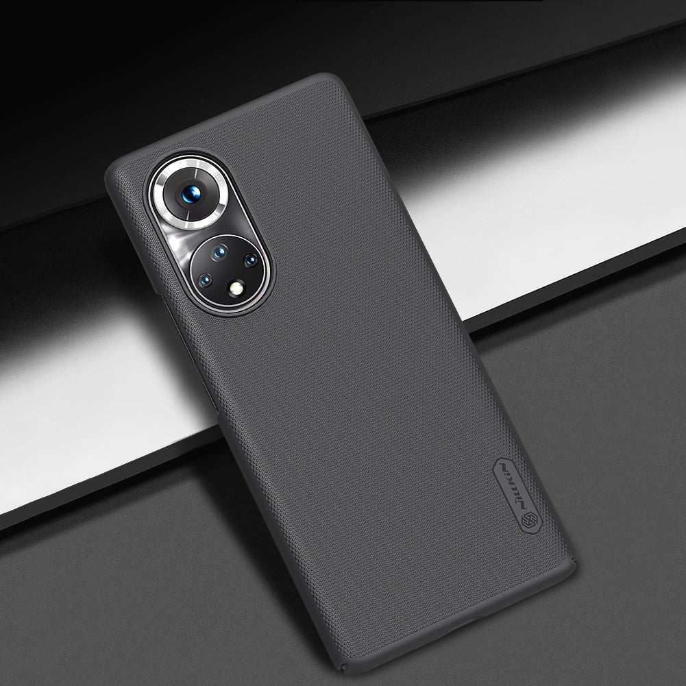 Nillkin Super Frosted Shield reinforced case cover for Honor 50 Pro black_14