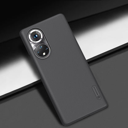 Nillkin Super Frosted Shield reinforced case cover for Honor 50 Pro black_14