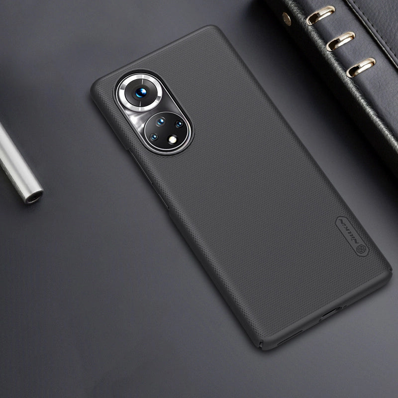 Nillkin Super Frosted Shield reinforced case cover for Honor 50 Pro black_17