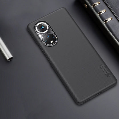 Nillkin Super Frosted Shield reinforced case cover for Honor 50 Pro black_17