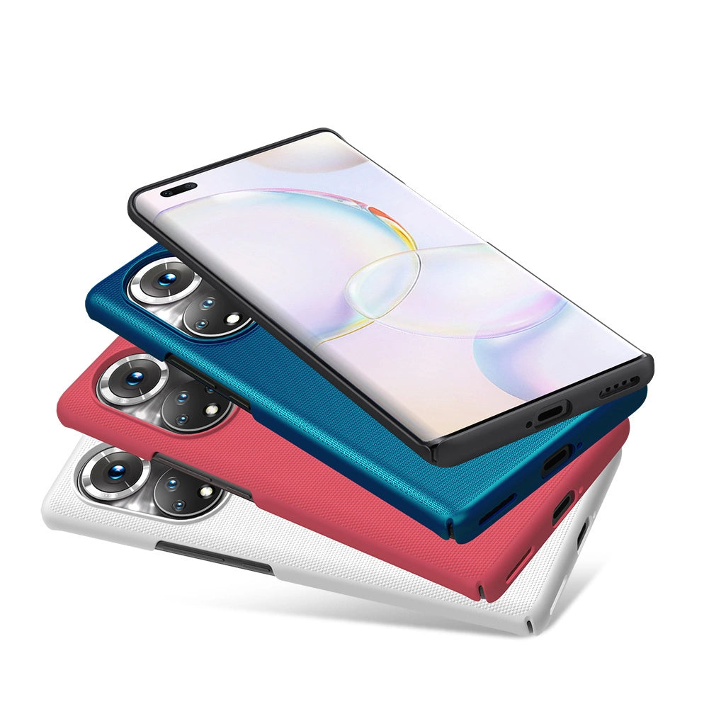 Nillkin Super Frosted Shield reinforced case cover for Honor 50 Pro black_5