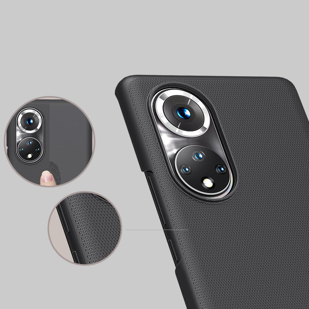 Nillkin Super Frosted Shield reinforced case cover for Honor 50 Pro black_8