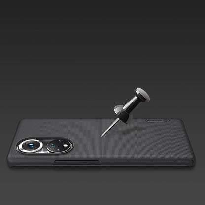 Nillkin Super Frosted Shield reinforced case cover for Honor 50 Pro black_11