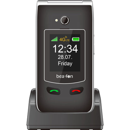 Telemóvel Bea-Fon SL645Plus LTE Preto Prata